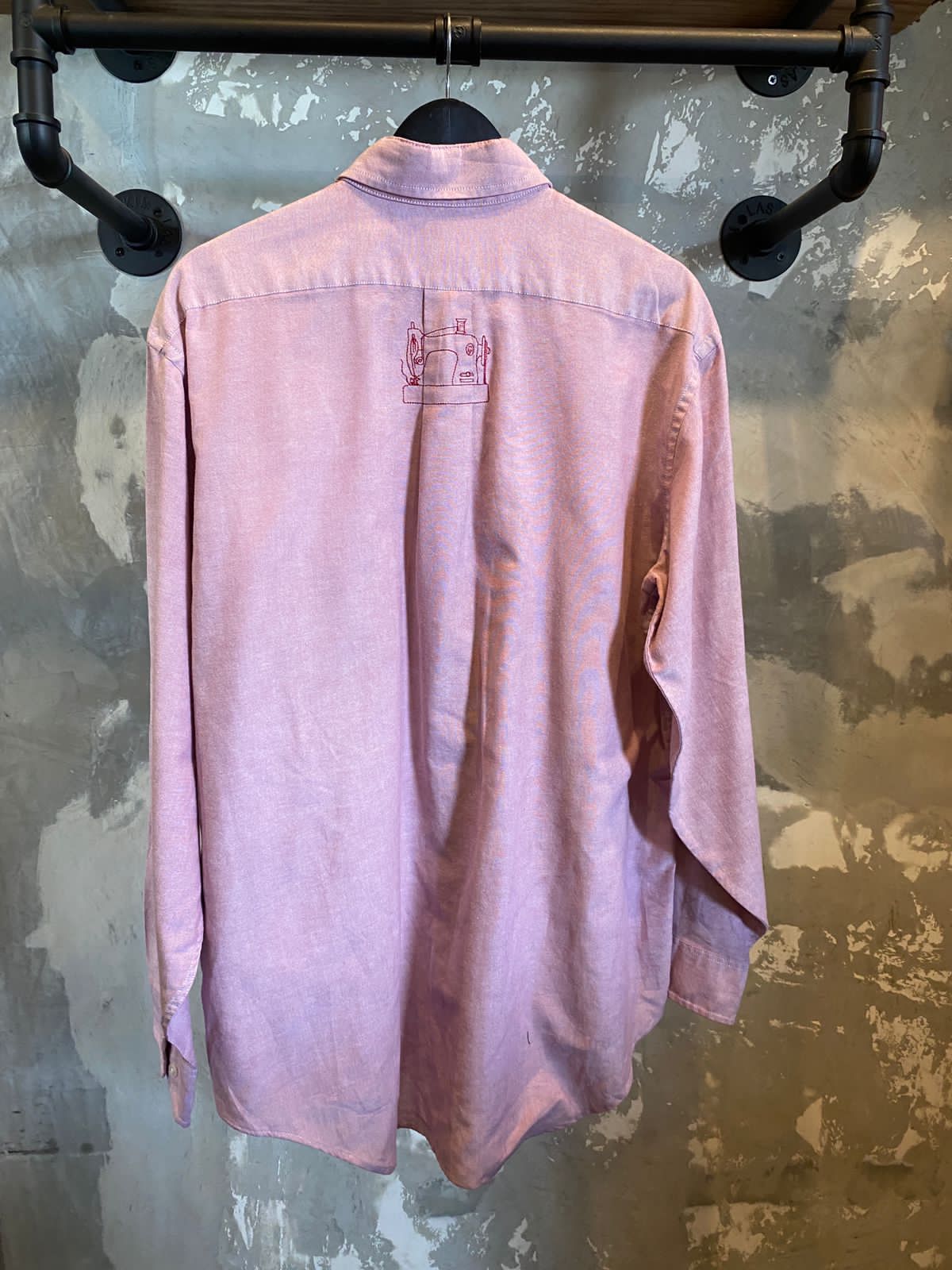 Button up Shit Embroidered