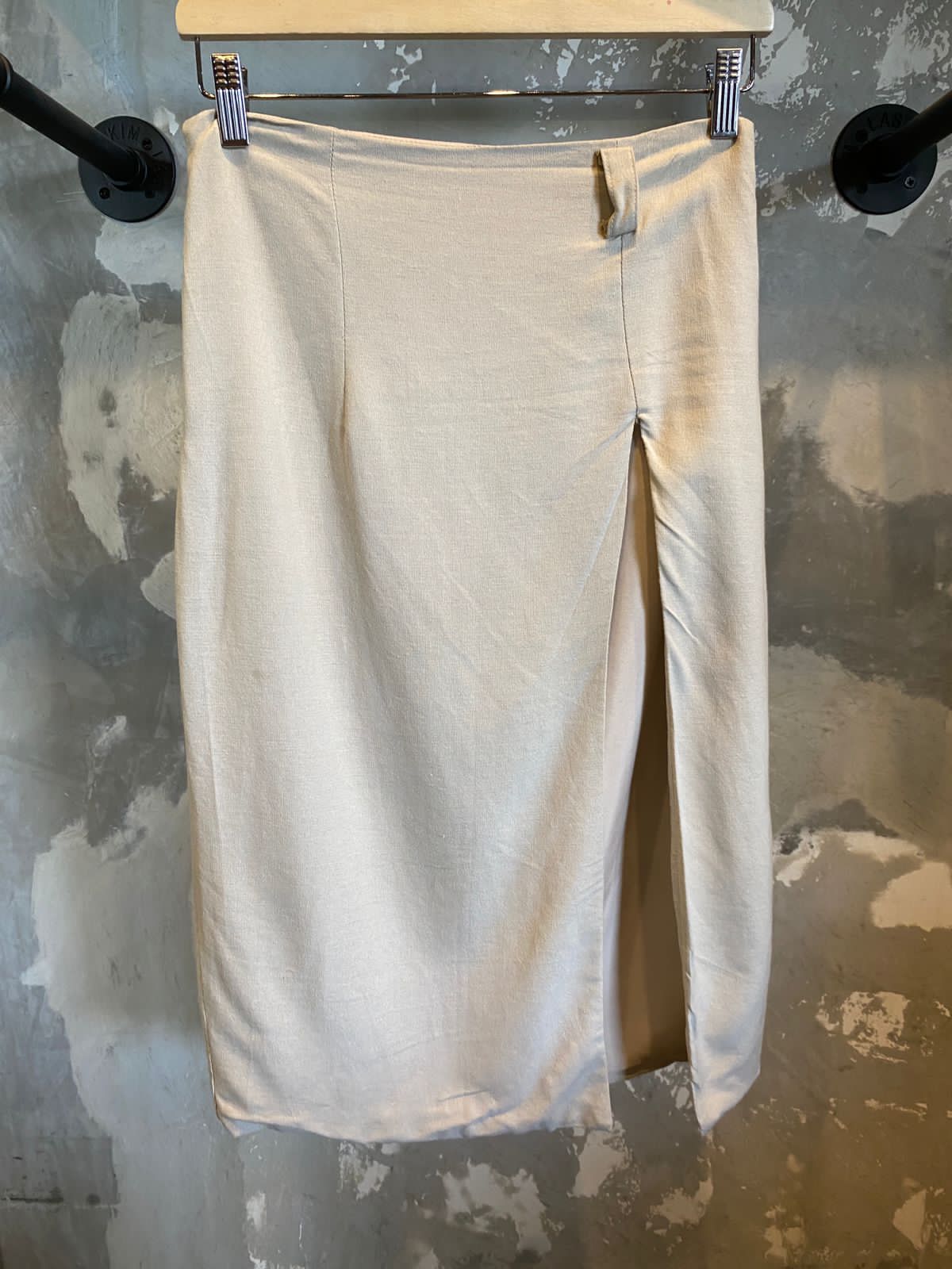 Linen Skirt Opne Front
