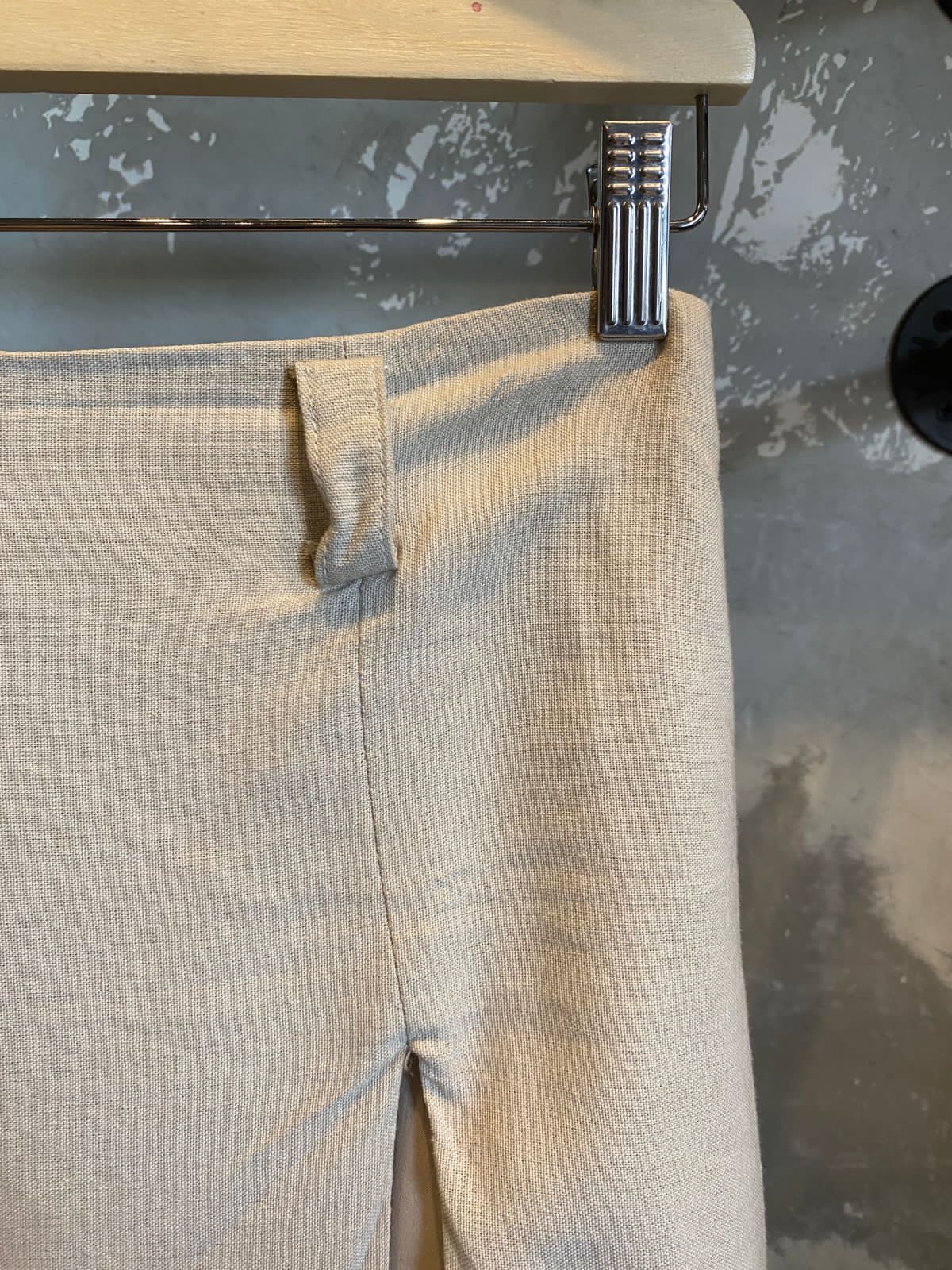 Linen Skirt Opne Front