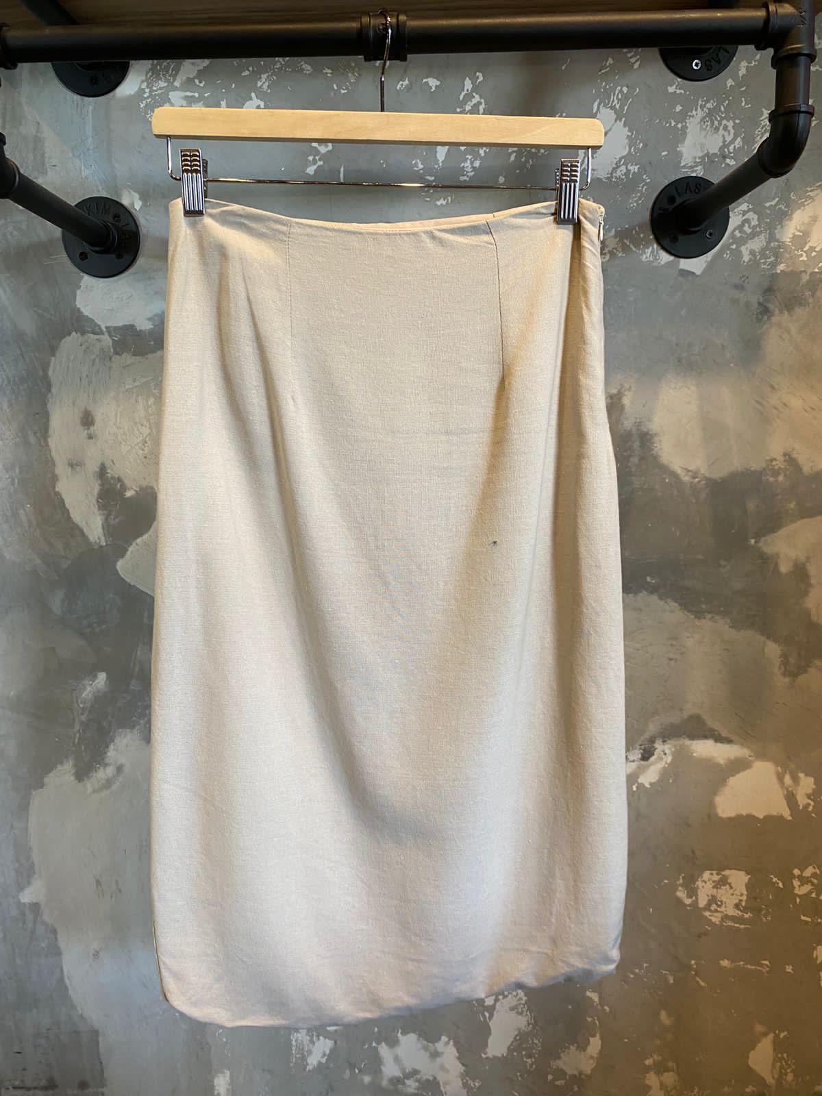 Linen Skirt Opne Front