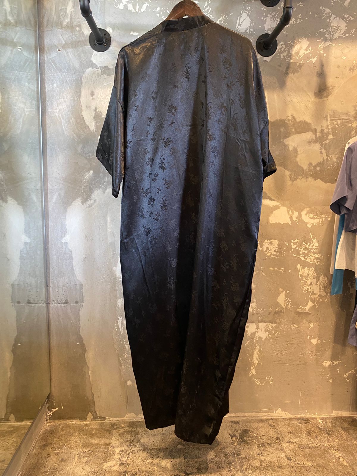 Kimono Black Silk