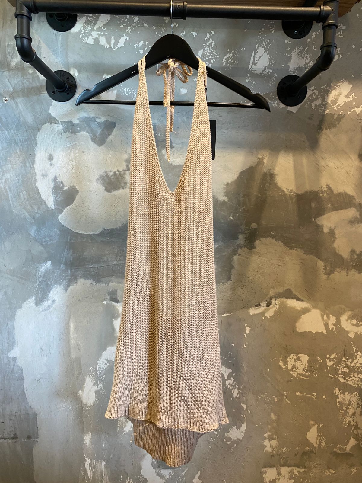 Crotchet Blackless Dress