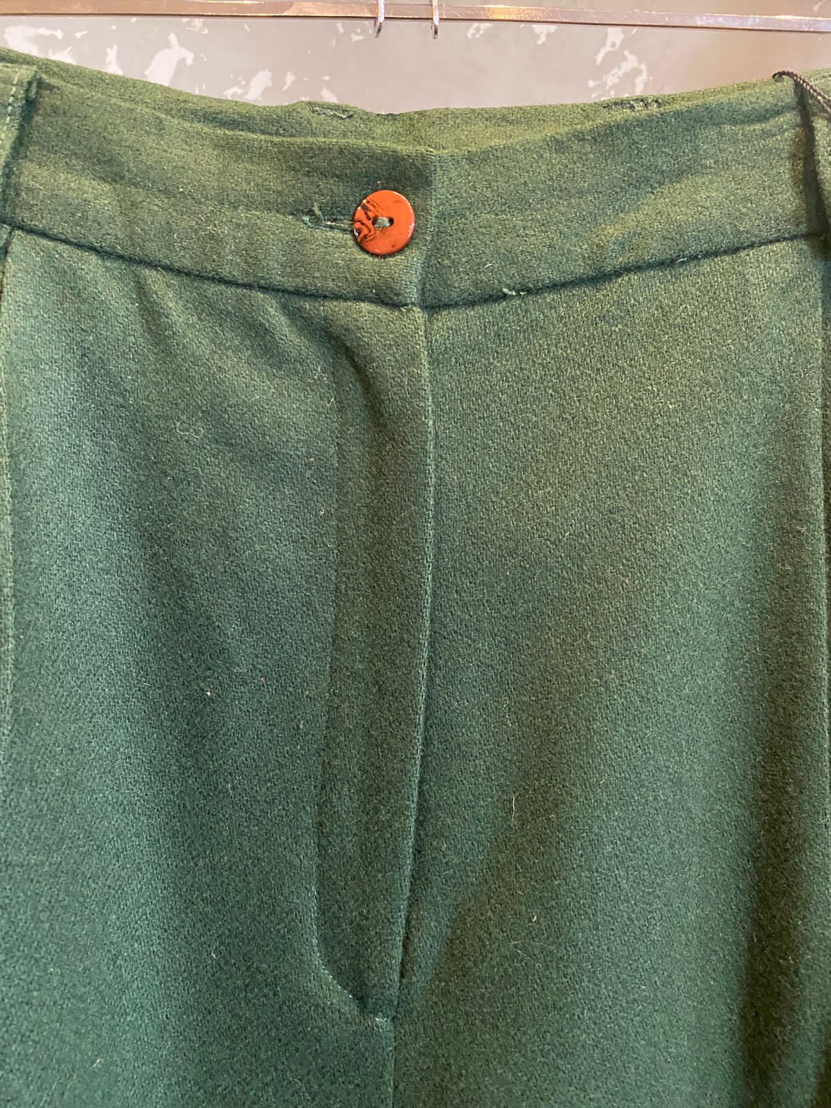 Wool Hight Waisted Shorts