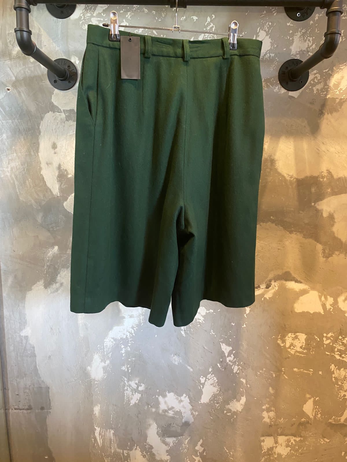 Wool Hight Waisted Shorts