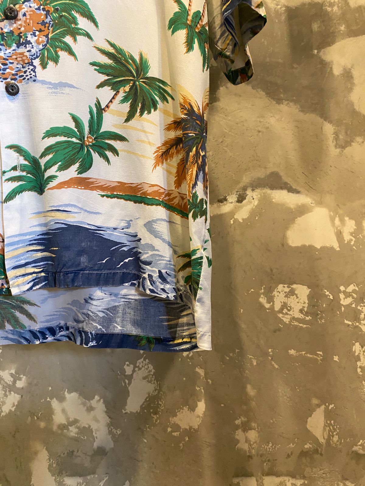 Hawaiian Button Up top