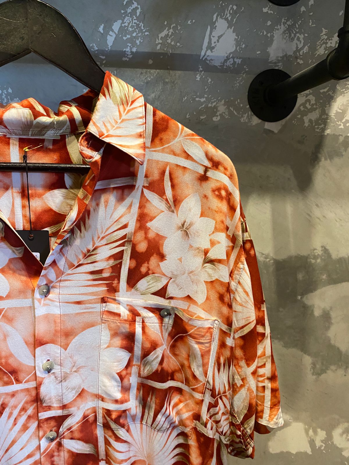 Hawaiian button up top