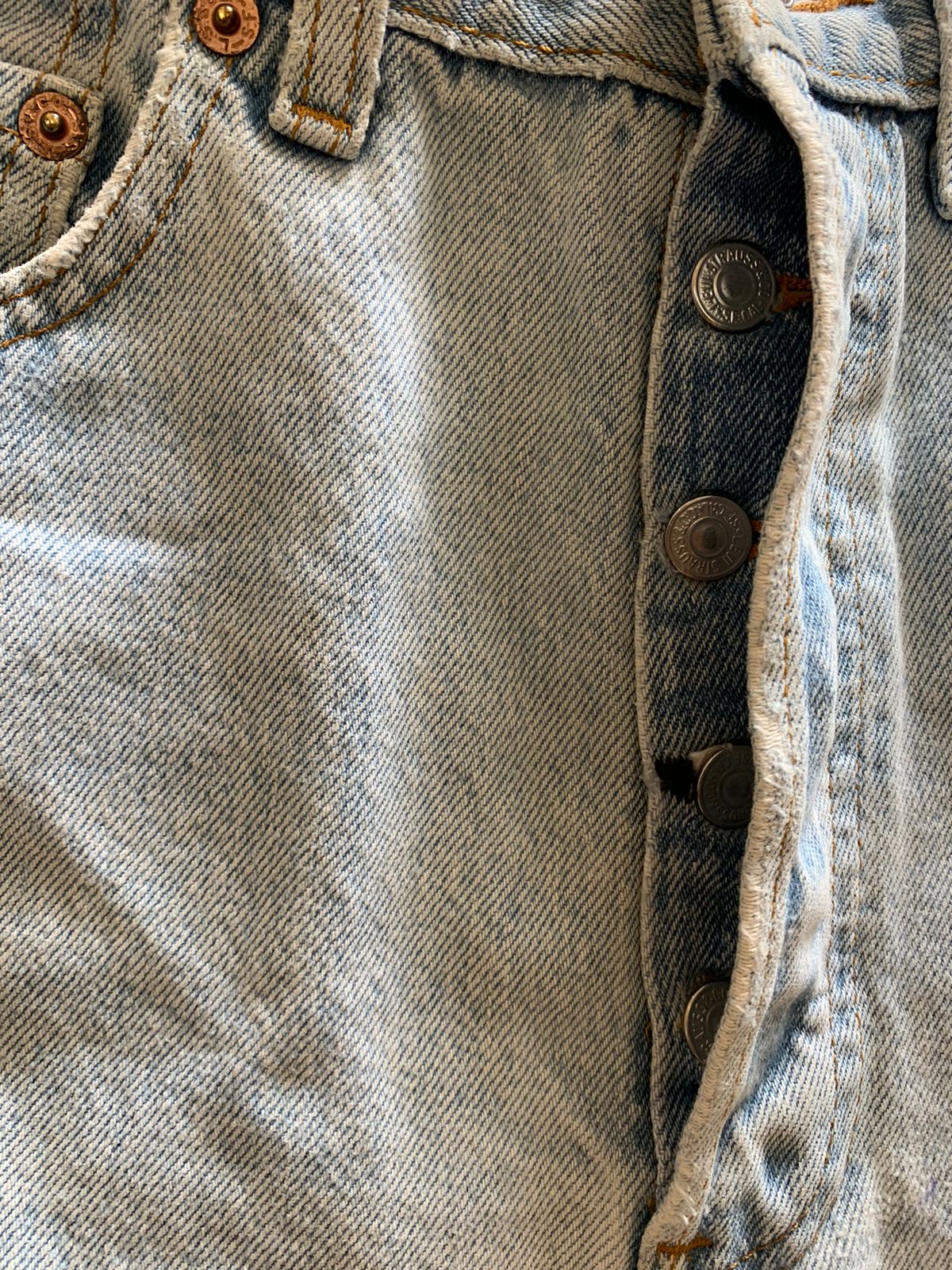 Light blue Denim Short