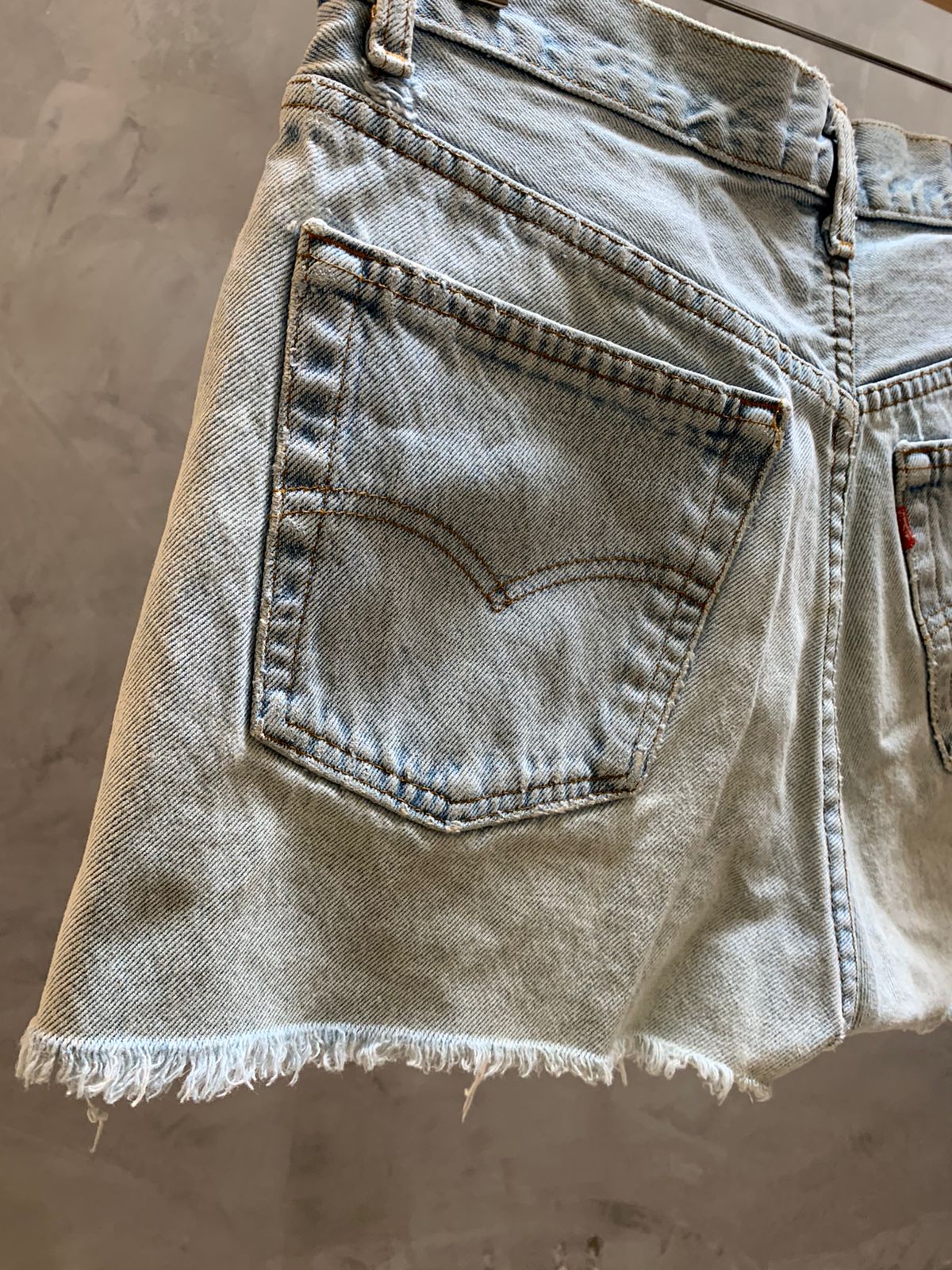 Light blue Denim Short