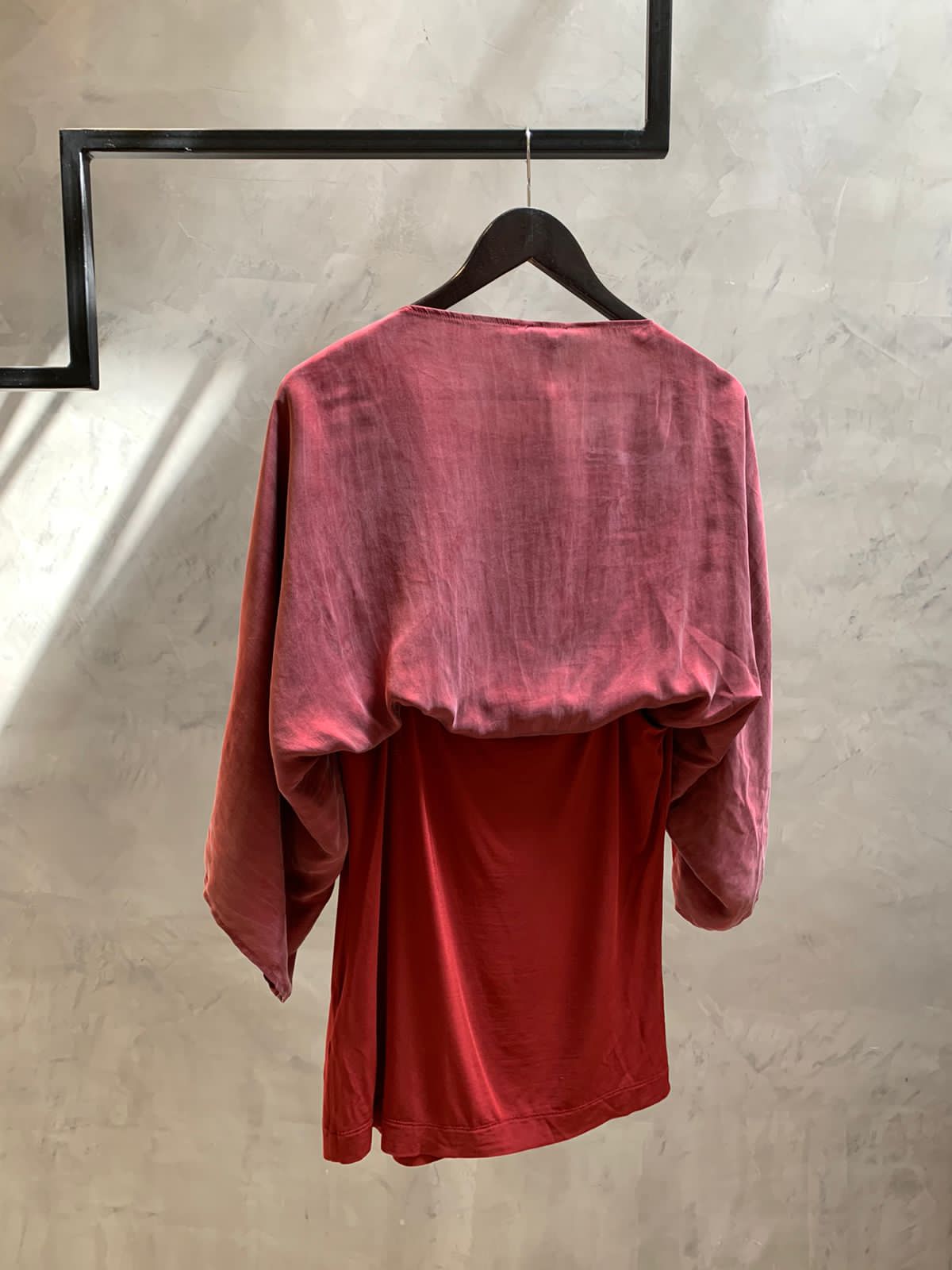 Silk Long Blouse DESIGNER vintage