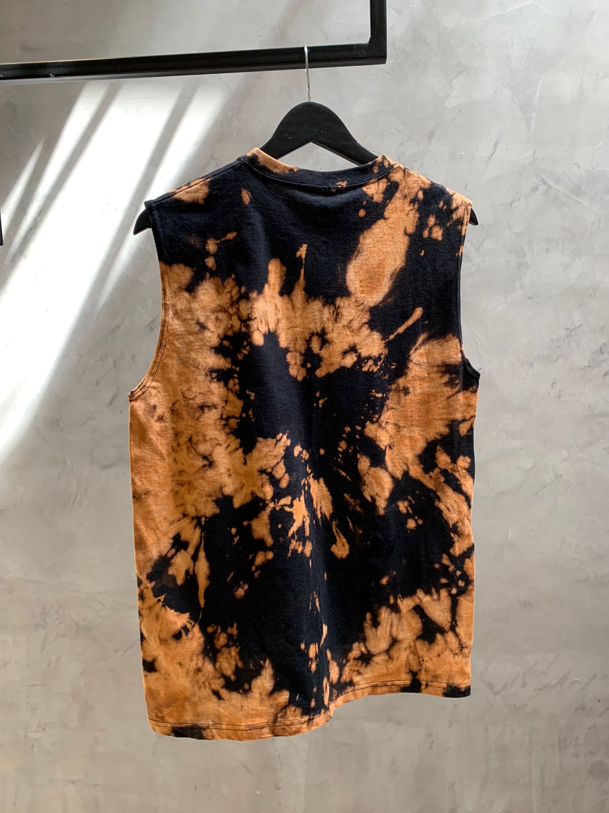 Sleeve less tie dye Tee