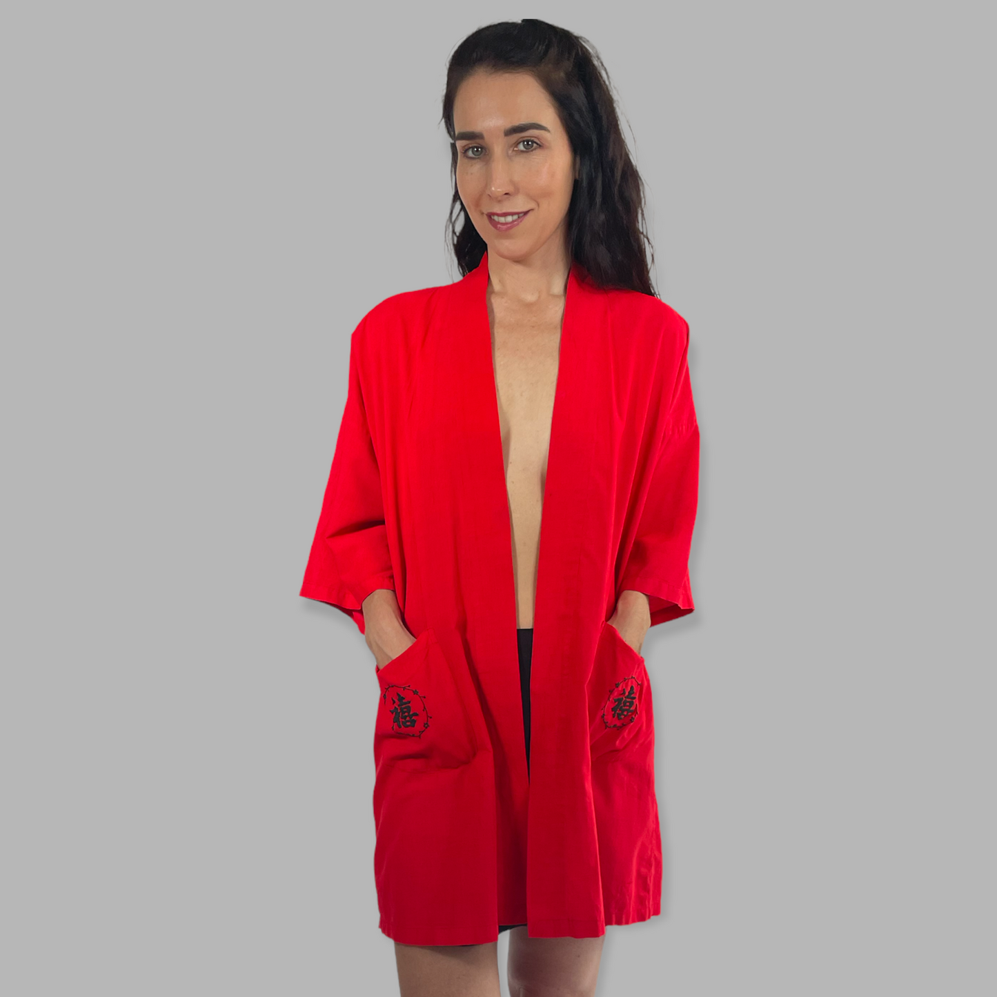 Kimono with Embrodery