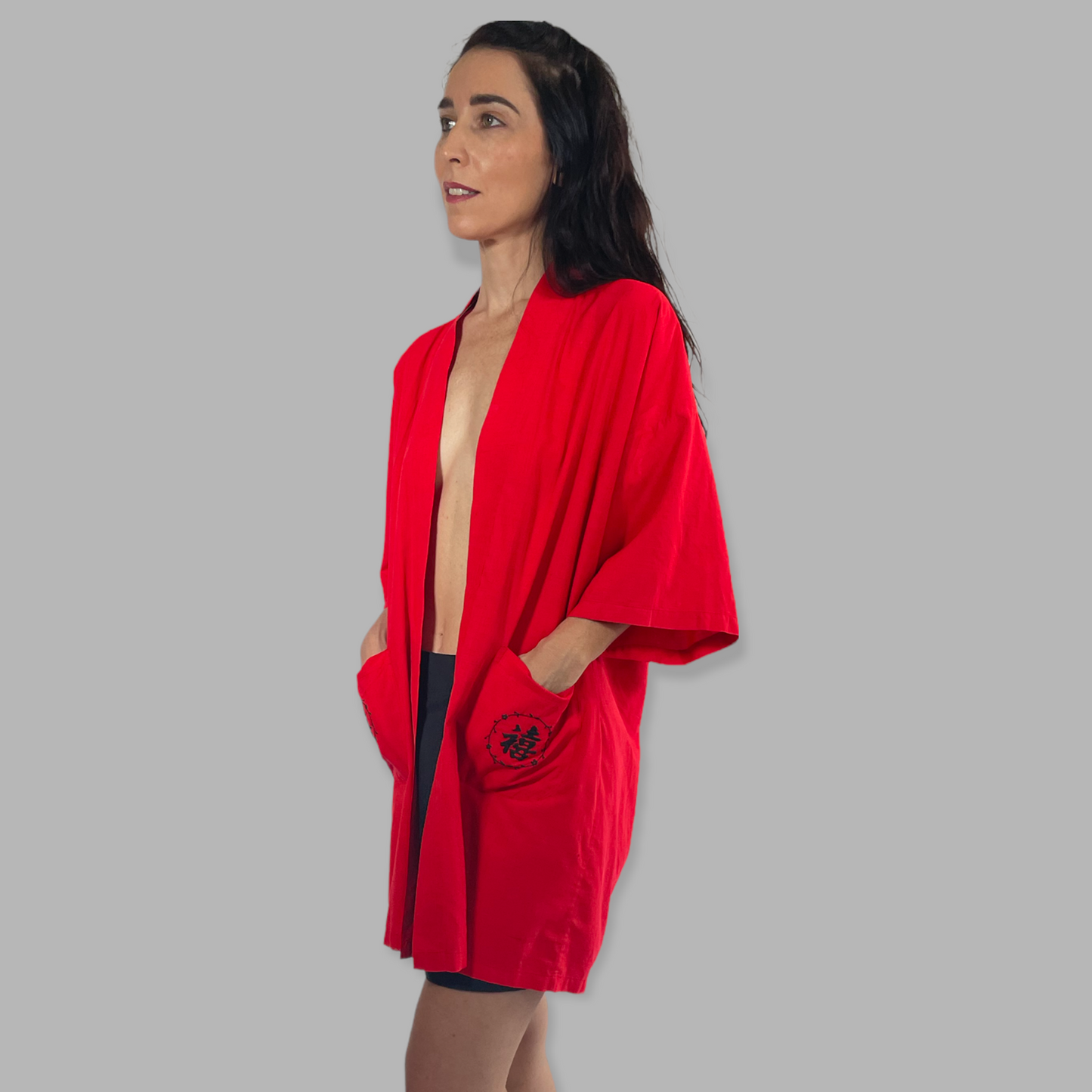 Kimono with Embrodery