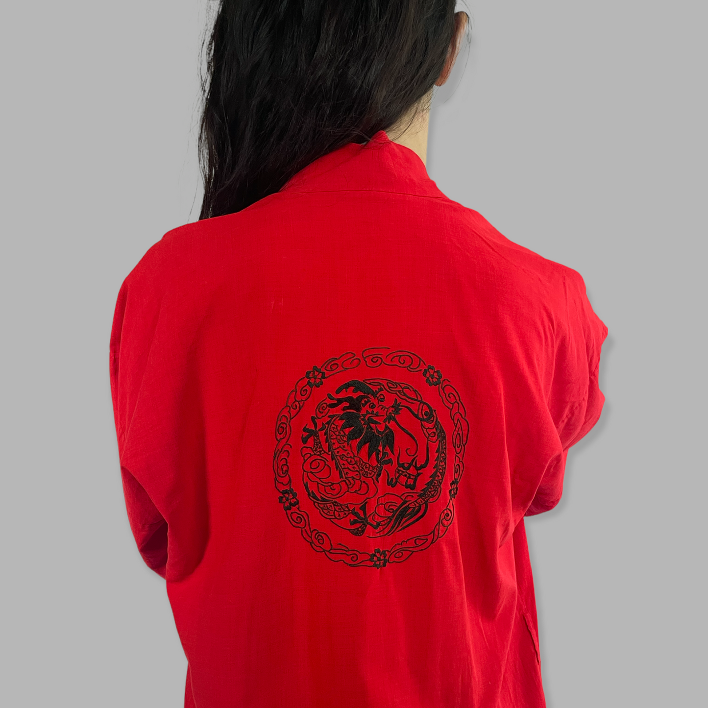 Kimono with Embrodery