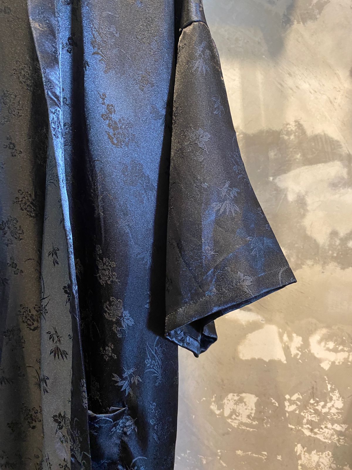 Kimono Black Silk