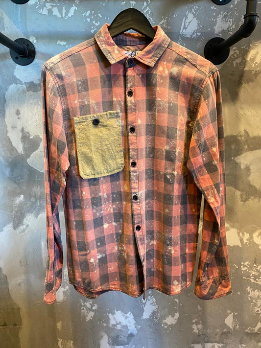 Upcycled Button up top