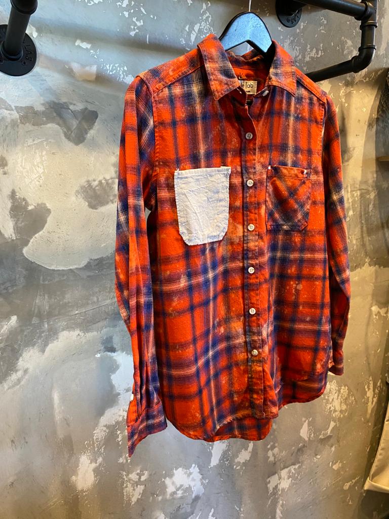 Upcycled Button Up Shirt