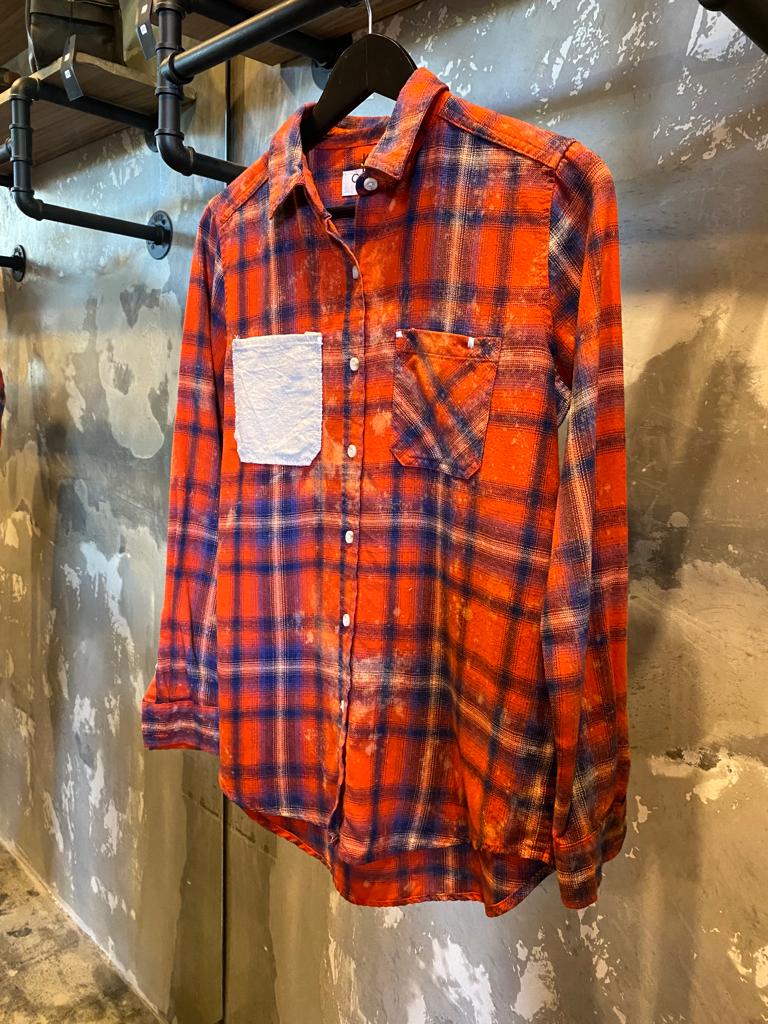 Upcycled Button Up Shirt