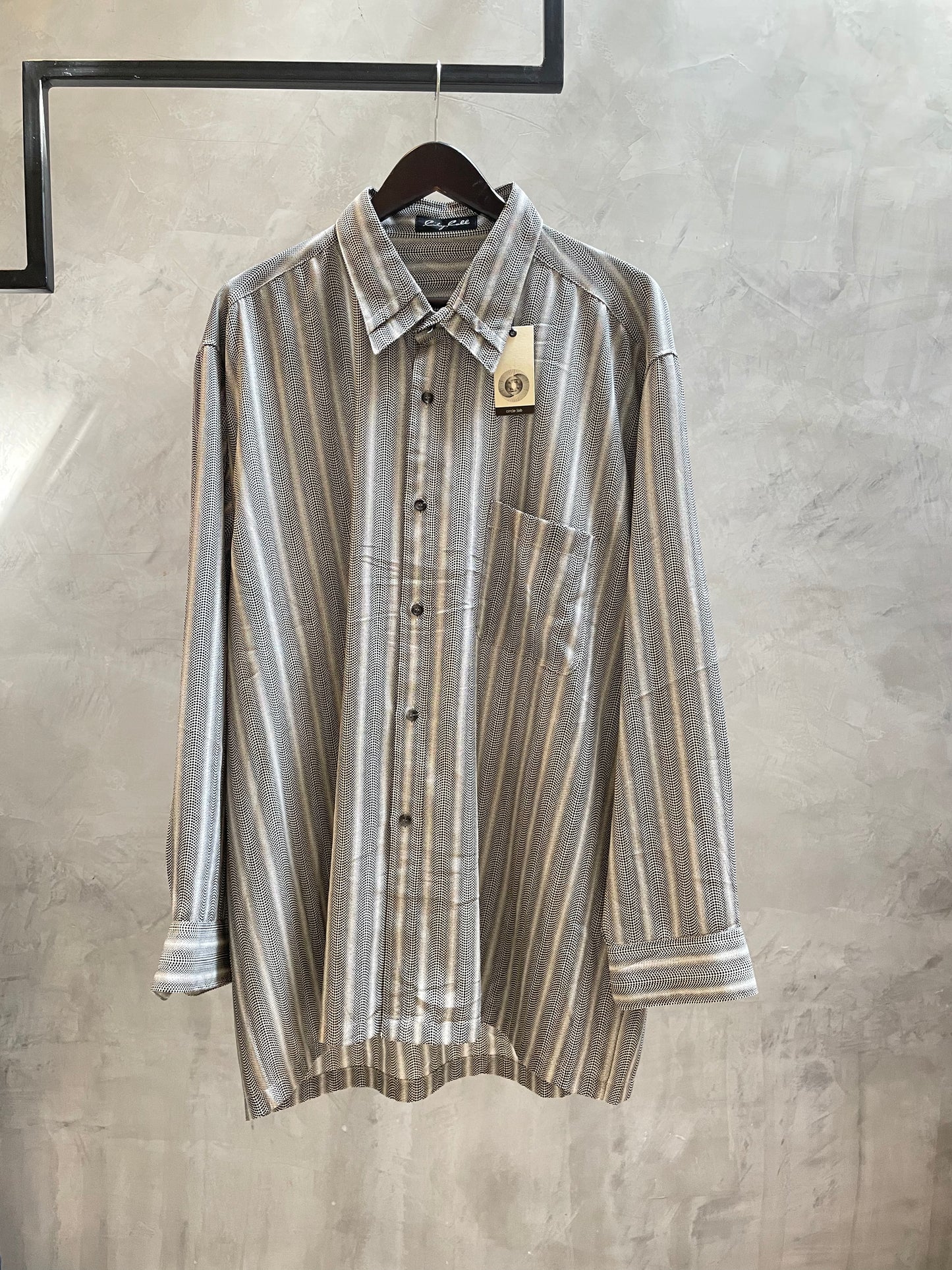 Button Up Psycholdelic fabric Shirt